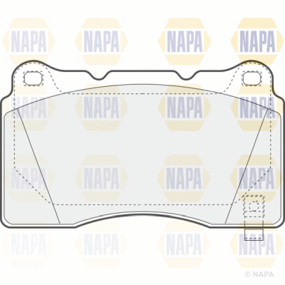 Brake Pad Set, disc brake (PBP7138)
