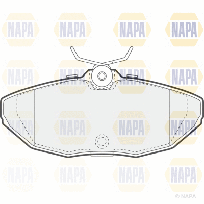 Brake Pad Set, disc brake (PBP7607)