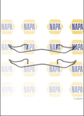 Accessory Kit, disc brake pad (NFK1370)