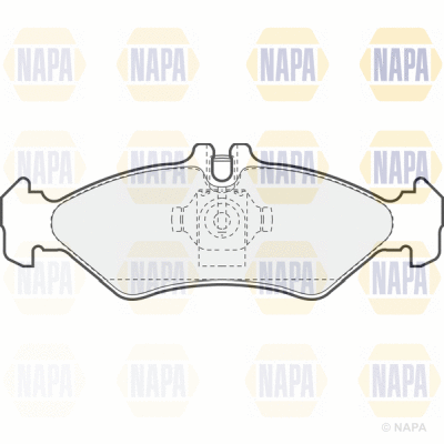 Brake Pad Set, disc brake (PBP7114)