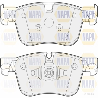 Brake Pad Set, disc brake (NBP1356)