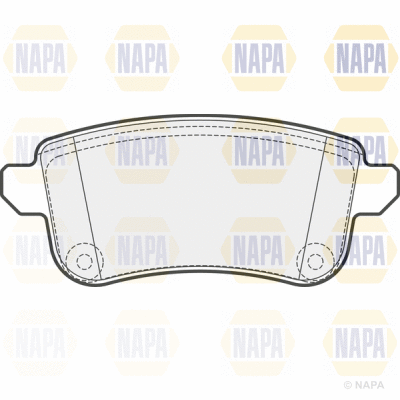 Brake Pad Set, disc brake (PBP7486)