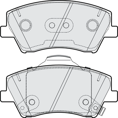 Brake Pad Set, disc brake (PBP7964)