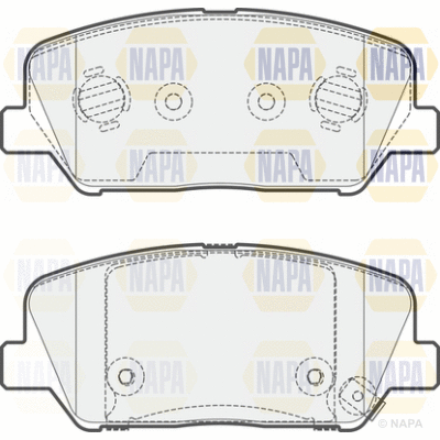Brake Pad Set, disc brake (PBP7539)