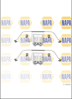 Accessory Kit, disc brake pad (NFK1079)
