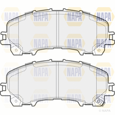 Brake Pad Set, disc brake (PBP7480)