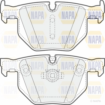 Brake Pad Set, disc brake (NBP1067)