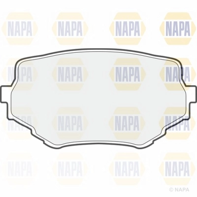 Brake Pad Set, disc brake (NBP1063)