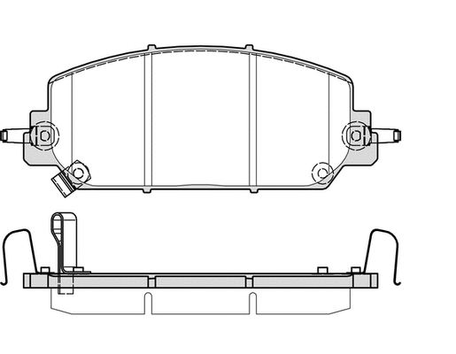 Brake Pad Set, disc brake (PBP7827)