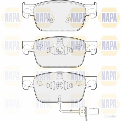 Brake Pad Set, disc brake (NBP1692)