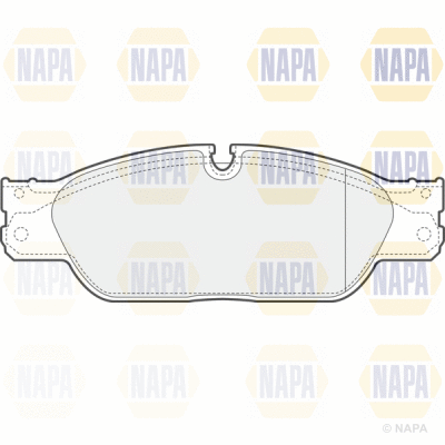 Brake Pad Set, disc brake (PBP7606)