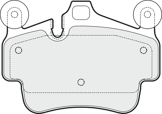 Brake Pad Set, disc brake (PBP7991)