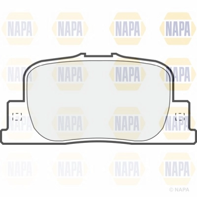 Brake Pad Set, disc brake (NBP1731)