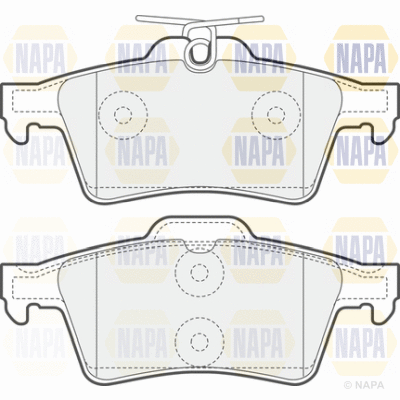 Brake Pad Set, disc brake (PBP7041)
