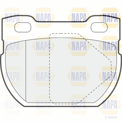 Brake Pad Set, disc brake (PBP7664)