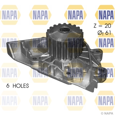 Water Pump, engine cooling (NWP1140)