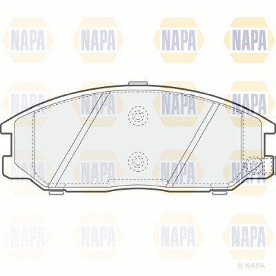 Brake Pad Set, disc brake (PBP7433)