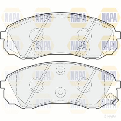 Brake Pad Set, disc brake (PBP7541)