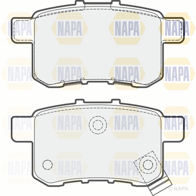 Brake Pad Set, disc brake (PBP7478)