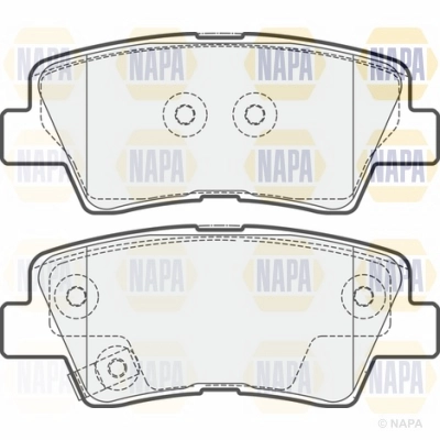 Brake Pad Set, disc brake (NBP1596)
