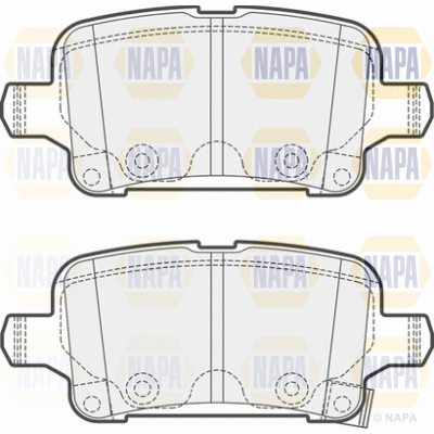 Brake Pad Set, disc brake (PBP7151)