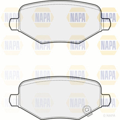 Brake Pad Set, disc brake (PBP7564)