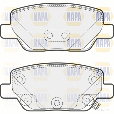 Brake Pad Set, disc brake (PBP7712)