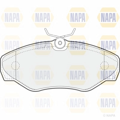 Brake Pad Set, disc brake (NBP1314)
