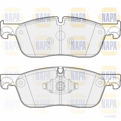 Brake Pad Set, disc brake (NBP1632)