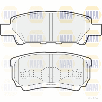 Brake Pad Set, disc brake (PBP7391)