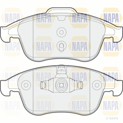 Brake Pad Set, disc brake (PBP7458)