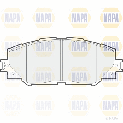 Brake Pad Set, disc brake (PBP7218)