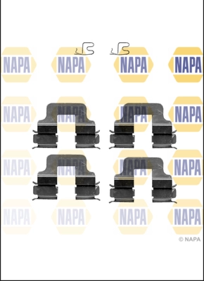 Accessory Kit, disc brake pad (NFK1384)