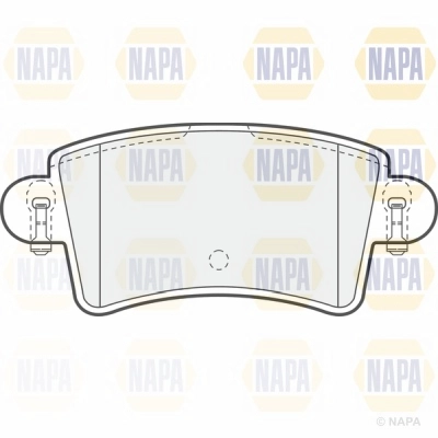 Brake Pad Set, disc brake (NBP1123)