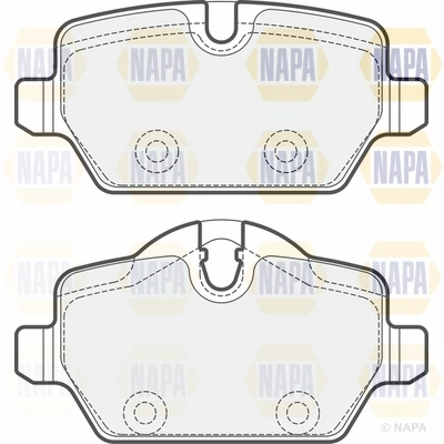 Brake Pad Set, disc brake (NBP1769)