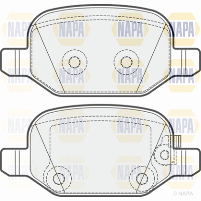 Brake Pad Set, disc brake (PBP7198)