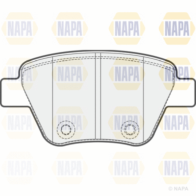 Brake Pad Set, disc brake (PBP7554)