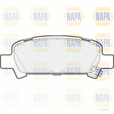 Brake Pad Set, disc brake (PBP7418)