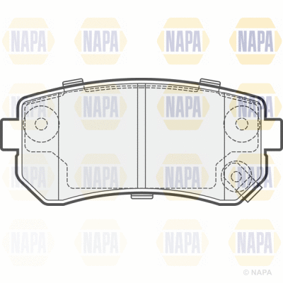 Brake Pad Set, disc brake (PBP7401)