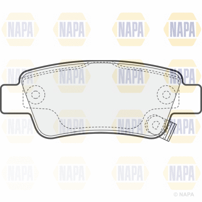 Brake Pad Set, disc brake (PBP7477)