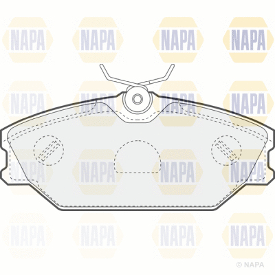 Brake Pad Set, disc brake (PBP7462)