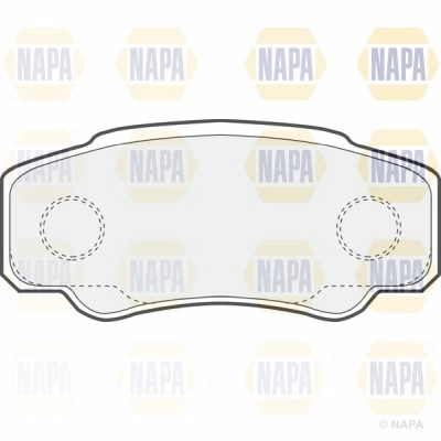 Brake Pad Set, disc brake (NBP1178)