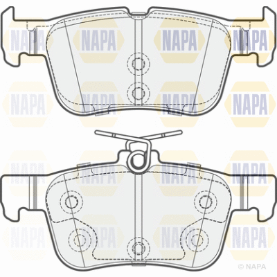 Brake Pad Set, disc brake (PBP7100)