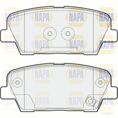 Brake Pad Set, disc brake (PBP7550)