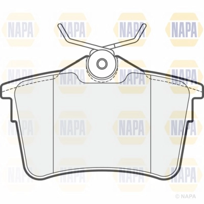 Brake Pad Set, disc brake (NBP1026)