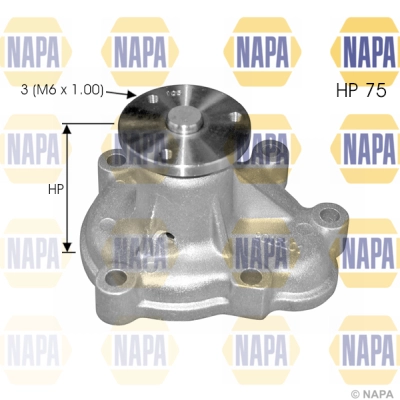 Water Pump, engine cooling (NWP1409)