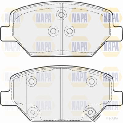 Brake Pad Set, disc brake (PBP7202)
