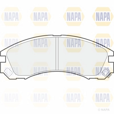 Brake Pad Set, disc brake (NBP1574)