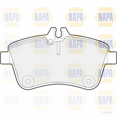Brake Pad Set, disc brake (NBP1450)