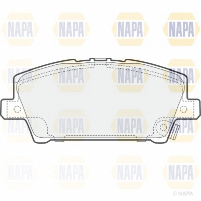 Brake Pad Set, disc brake (NBP1011)